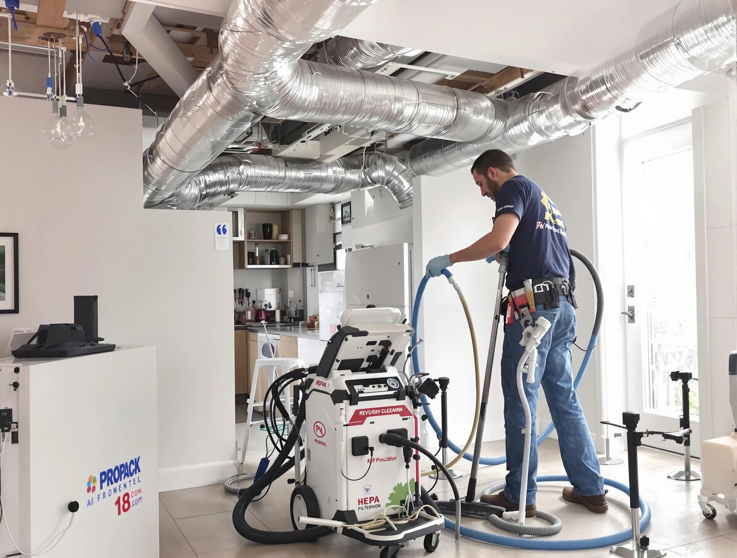 Fruit Heights Air Duct Cleaning technician performing advanced pure duct cleaning with specialized equipment in Fruit Heights