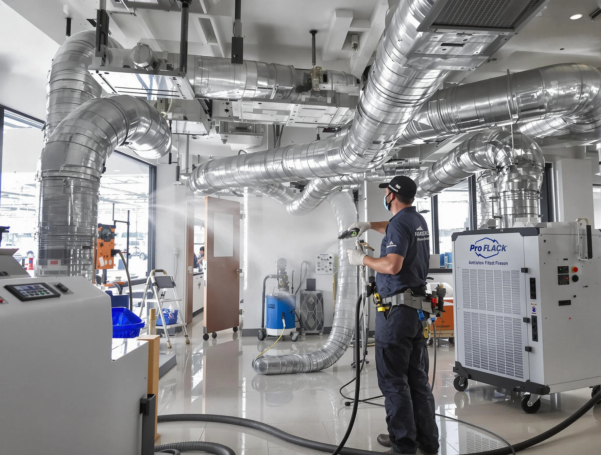 Negative Pressure Air Duct Cleaning in Fruit Heights