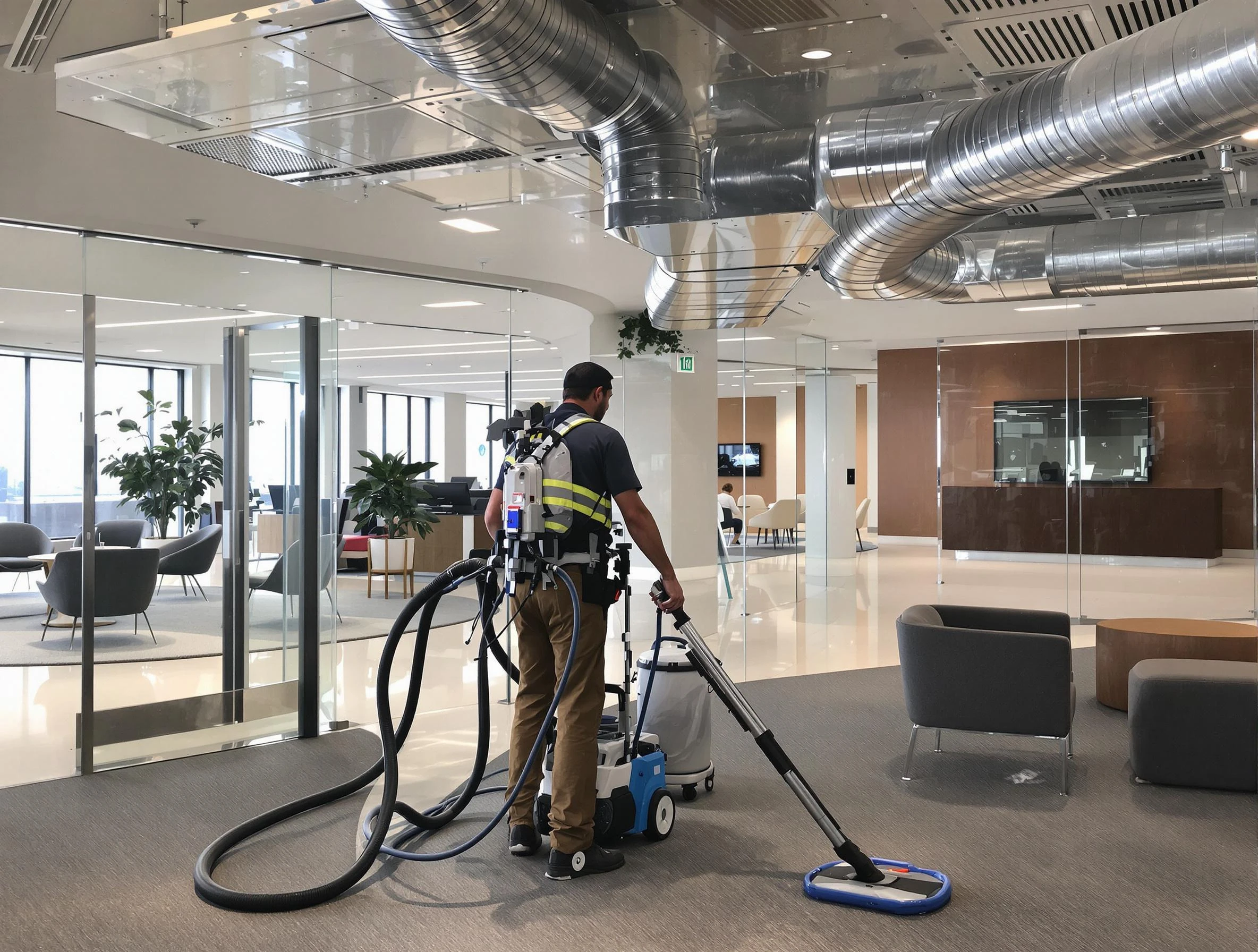 Commercial duct cleaning service by Fruit Heights Air Duct Cleaning in Fruit Heights