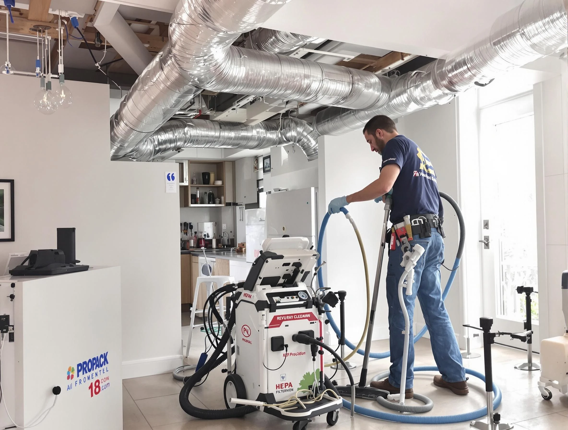 Fruit Heights Air Duct Cleaning technician performing advanced pure duct cleaning with specialized equipment in Fruit Heights